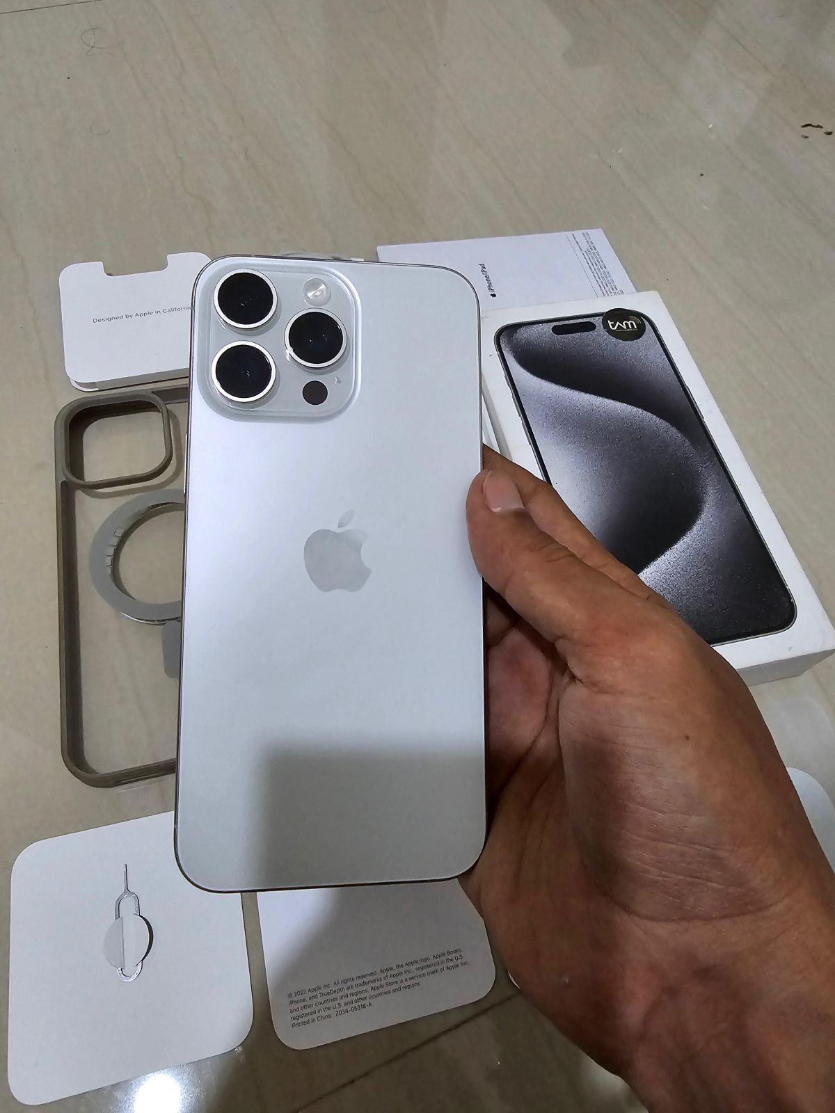 iPhone 15 promax 256gb iBox fulset original like new