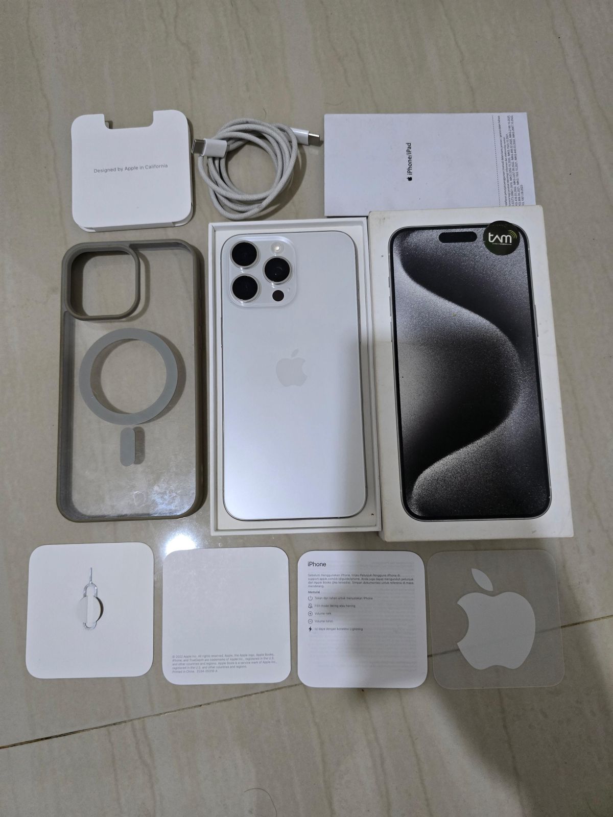 iPhone 15 promax 256gb iBox fulset original like new