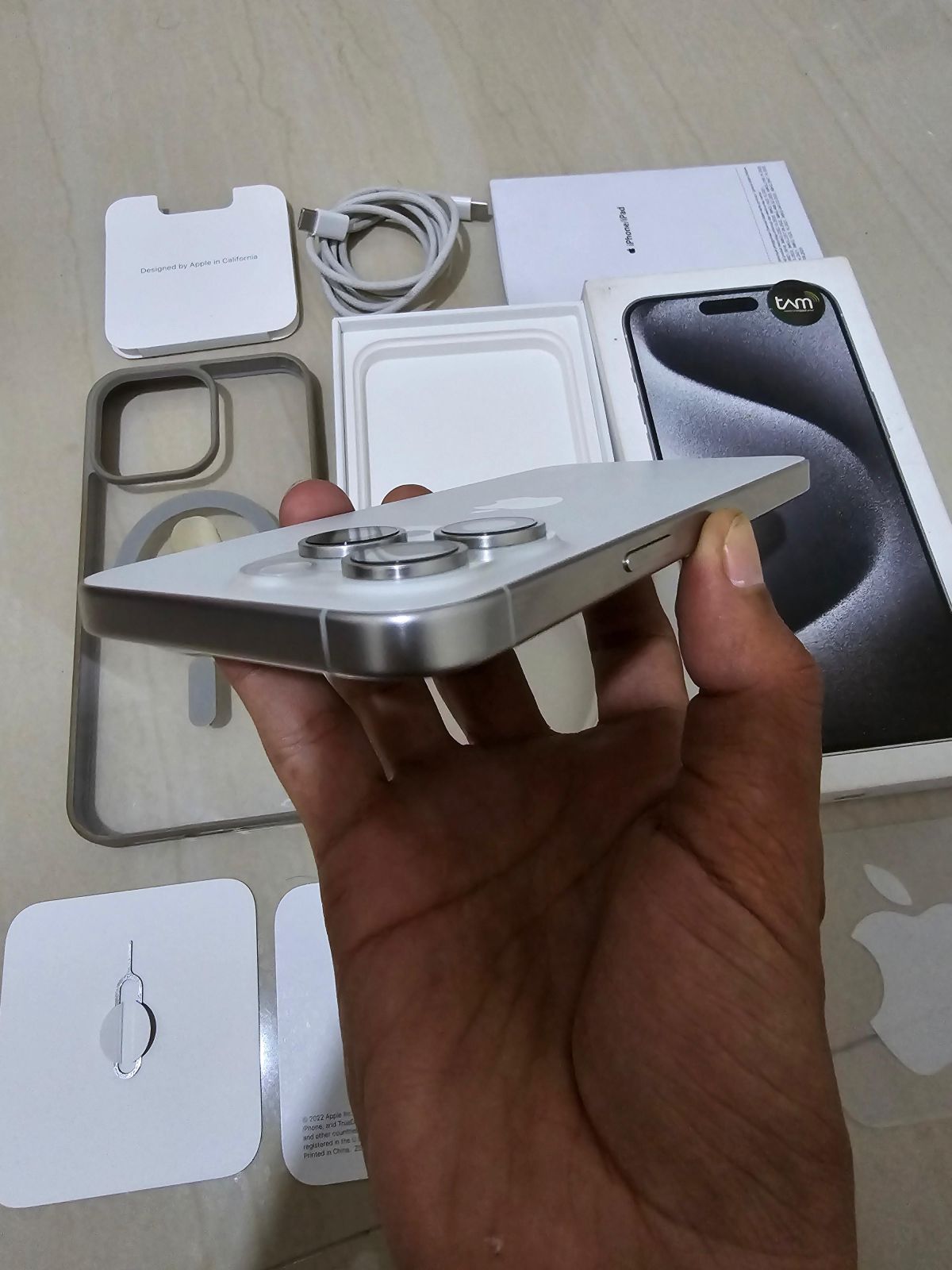 iPhone 15 promax 256gb iBox fulset original like new