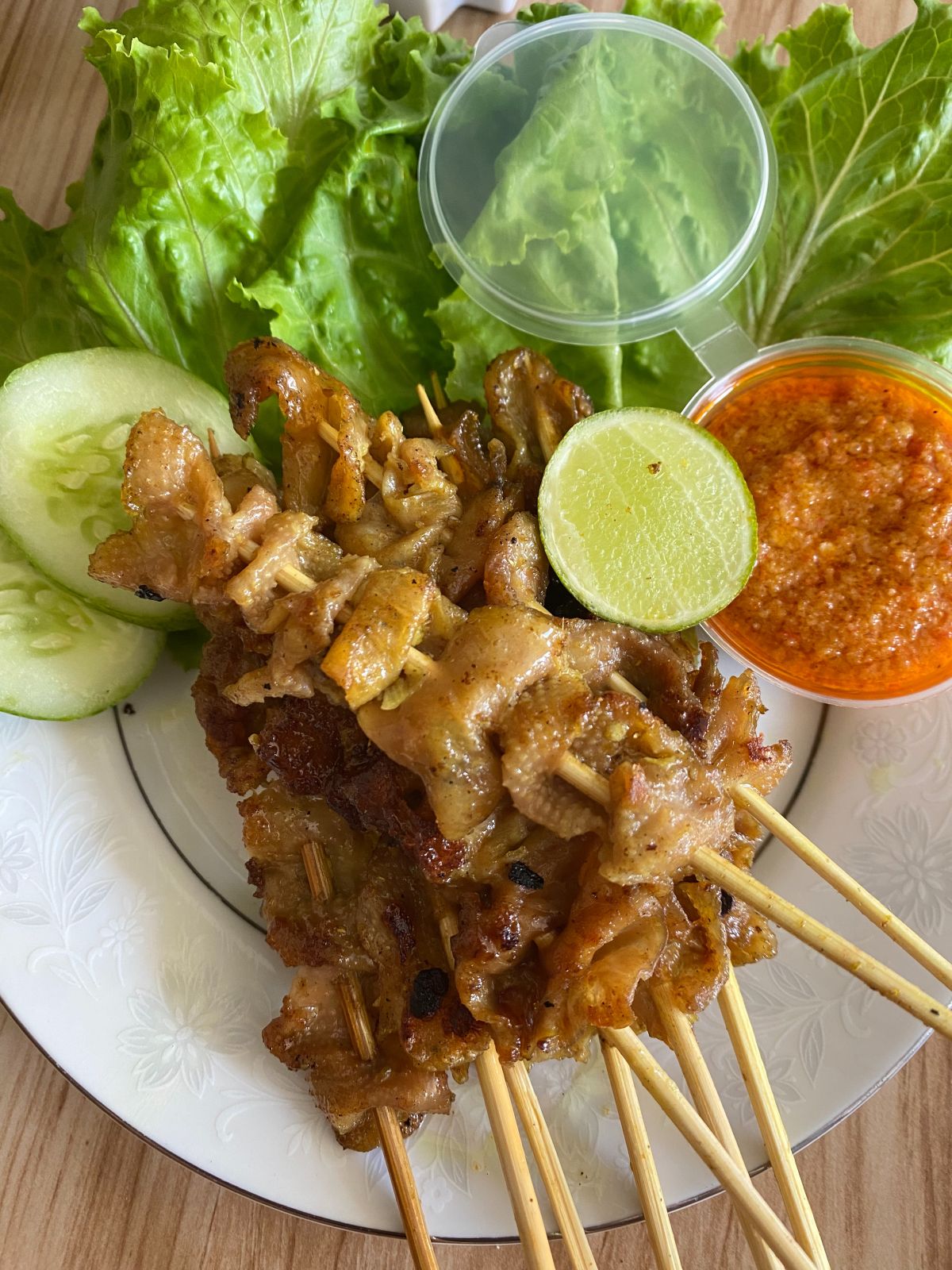 Sate Taichan Kulit (isi 10)