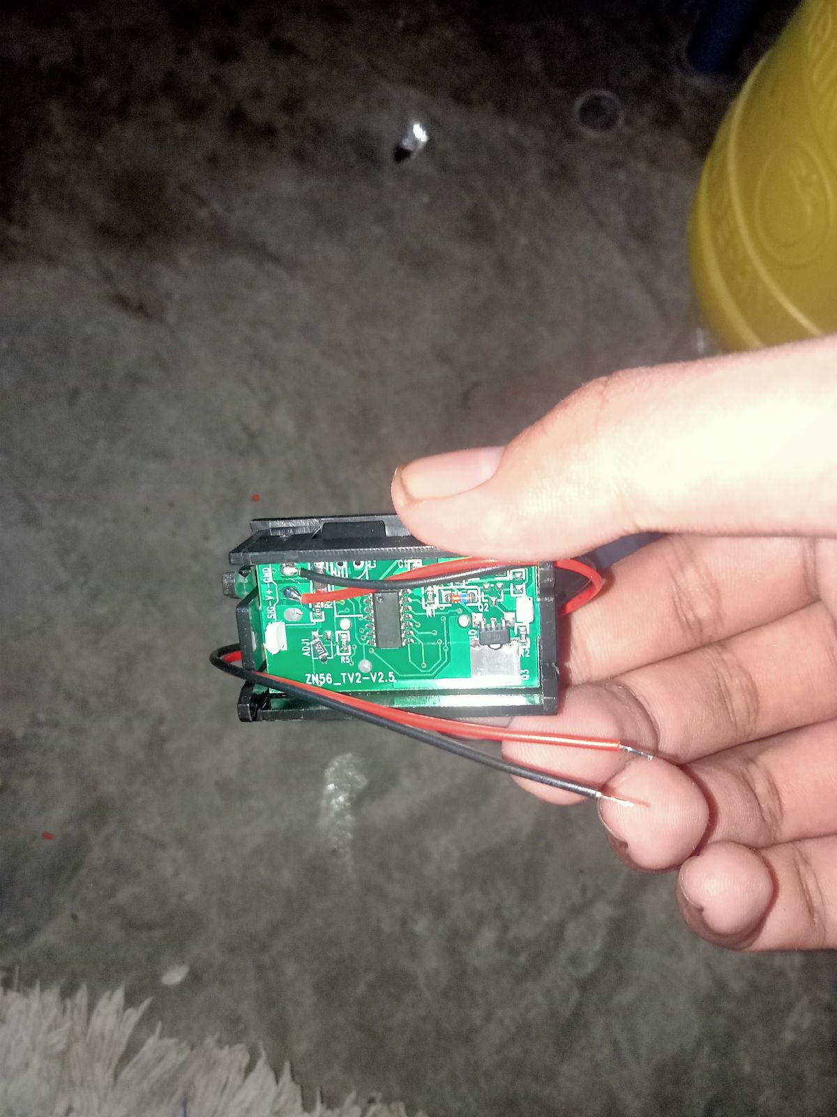 Volmeter DC 30 volt