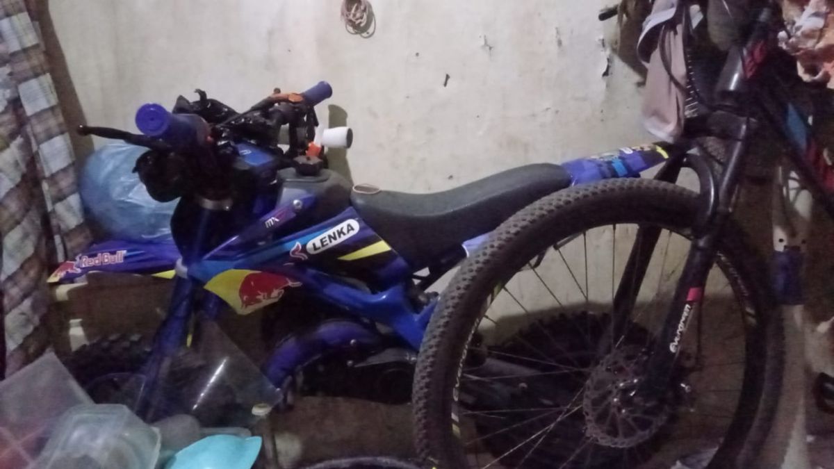 Mini sepeda motor trail