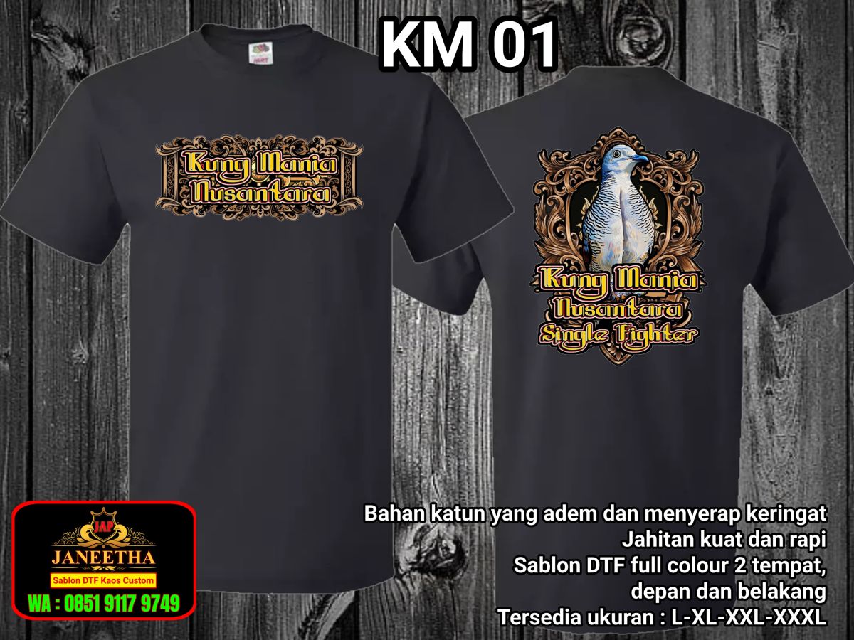Kaos Perkutut Kung Mania