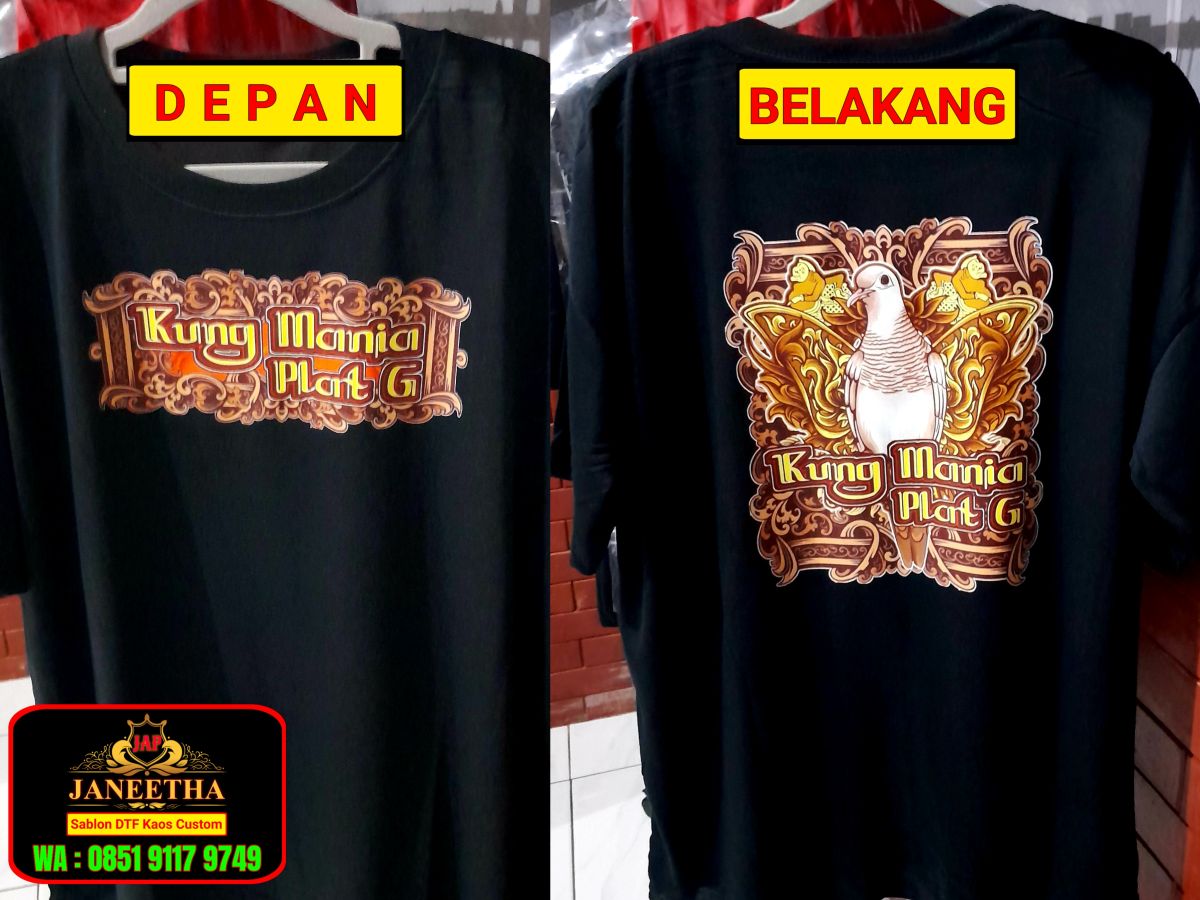 Kaos Perkutut Kung Mania